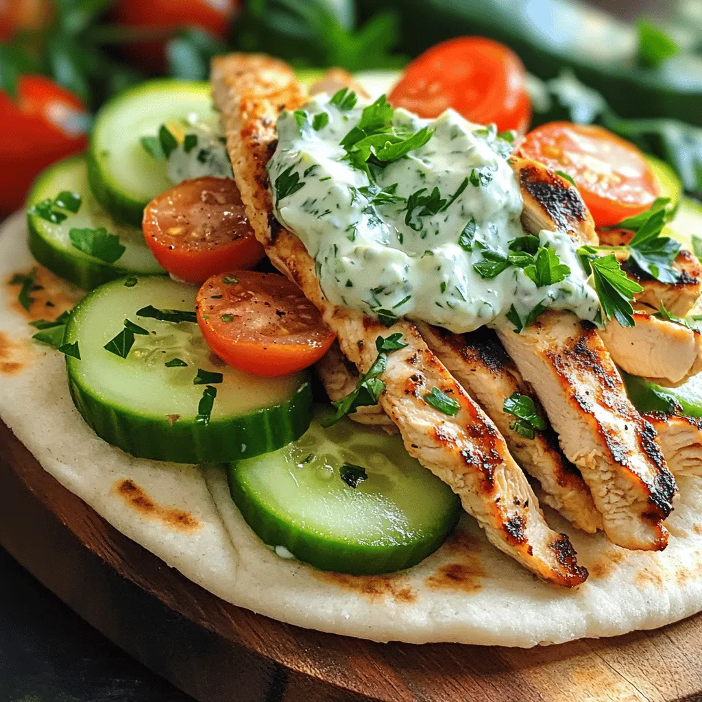 Um Hähnchen für griechische Hähnchen-Gyros zu marinieren, braucht man eine gute Marinade. Diese Marinade macht das Hähnchen zart und voller Geschmack.
