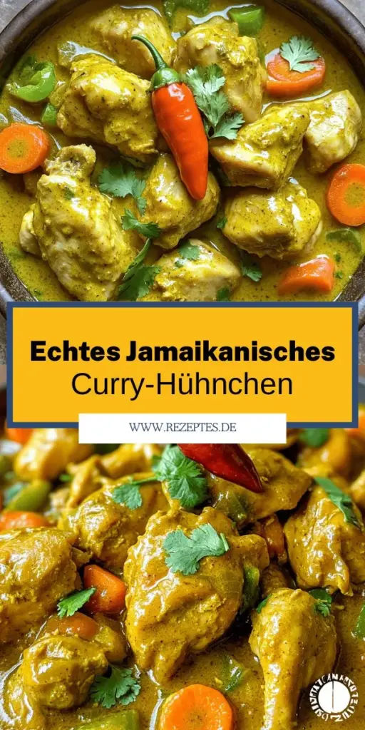 Entdecke das authentische jamaikanische Curry-Hühnchen, das einfach und lecker ist! Dieses Rezept bietet eine einfache Schritt-für-Schritt-Anleitung sowie hilfreiche Tipps für die perfekte Zubereitung und die richtigen Gewürze. Lerne, wie du mit vielseitigen Beilagen und Variationen kreativ sein kannst. Klicke jetzt, um das vollständige Rezept zu erkunden und deiner Familie ein unvergessliches Geschmackserlebnis zu bieten!