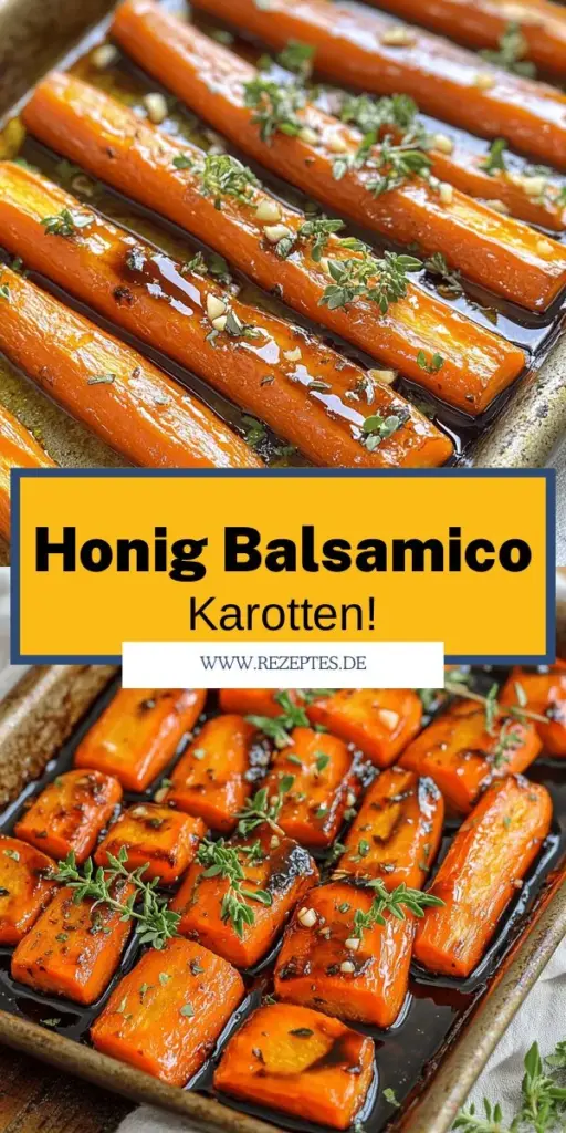 Entdecke das leckere Rezept für Honig Balsamico Röstkarotten Einfach und Lecker! Diese süßen, perfekt gerösteten Karotten sind die gesunde Beilage, die du suchst. Mit einer einfachen Marinade aus Honig und Balsamico zauberst du schnell ein unwiderstehliches Gericht. Perfekt für zu Hause oder beim nächsten Grillen! Klicke jetzt und entdecke die Schritt-für-Schritt-Anleitung und viele nützliche Tipps!