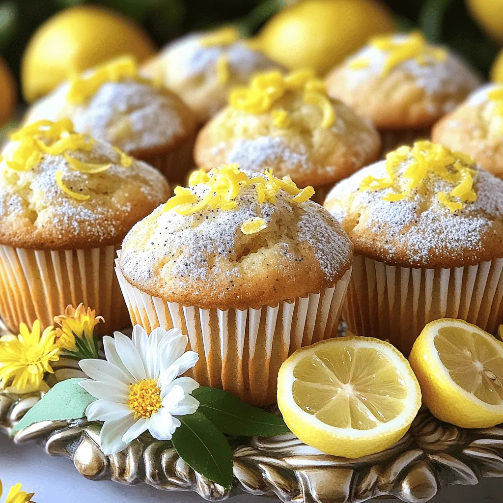 Für die perfekten Zitronen-Mohn-Muffins brauche ich einige einfache Zutaten. Hier ist die Liste: - 1 ½ Tassen Allzweckmehl - ½ Tasse Kristallzucker - 2 Teelöffel Backpulver - ½ Teelöffel Natron - ¼ Teelöffel Salz - 1 Esslöffel Mohnsamen - ½ Tasse ungesalzene Butter, geschmolzen - 2 große Eier - ½ Tasse Buttermilch - Abgeriebene Schale von 1 Zitrone - 2 Esslöffel frischer Zitronensaft - 1 Teelöffel Vanilleextrakt - Optional: Puderzucker zum Bestäuben Diese Zutaten bringen den frischen Geschmack der Zitrone und die knusprigen Mohnsamen zusammen. Sie sorgen für eine tolle Textur und einen besonderen Genuss. Wenn du Gluten meiden möchtest, kannst du glutenfreies Mehl verwenden. Achte darauf, dass alle anderen Zutaten ebenfalls glutenfrei sind. Für eine vegane Variante ersetze die Eier mit einer Mischung aus Leinsamen und Wasser. Nutze pflanzliche Butter und Buttermilch auf pflanzlicher Basis. Diese Anpassungen machen die Muffins für viele Diäten geeignet. Frische Zutaten sind der Schlüssel zu großartigen Muffins. Achte darauf, dass die Zitronen fest sind und einen starken Duft haben. Frische Mohnsamen sollten knusprig sein und nicht alt oder schal riechen. Verwende frische Eier und hochwertige Butter für den besten Geschmack. Wenn deine Zutaten frisch sind, schmecken die Muffins viel besser und sind gesünder. Heize deinen Ofen auf 175°C vor. Das ist wichtig, damit die Muffins gleichmäßig backen. Lege ein Muffinblech mit Papierförmchen aus oder fette es leicht ein. So kannst du die Muffins nach dem Backen einfach herausnehmen. Nimm eine große Schüssel. Mische dort das Mehl, den Zucker, das Backpulver, das Natron, das Salz und die Mohnsamen. Verwende einen Schneebesen, um alles gut zu vermischen. So verteilen sich die Zutaten gleichmäßig, und die Muffins werden fluffig. In einer separaten Schüssel gib die geschmolzene Butter, die Eier, die Buttermilch, die Zitronenschale, den Zitronensaft und den Vanilleextrakt. Rühre alles gut durch, bis die Mischung glatt ist. Diese Zutaten bringen den frischen Geschmack in die Muffins. Gieße die Mischung aus der zweiten Schüssel in die Schüssel mit den trockenen Zutaten. Rühre vorsichtig um, bis alles gerade so vermischt ist. Es ist okay, wenn ein paar Klümpchen bleiben. Fülle den Teig gleichmäßig in die Muffinförmchen, sodass sie etwa ¾ voll sind. Backe die Muffins für 18-22 Minuten. Überprüfe mit einem Zahnstocher, ob sie fertig sind. Wenn er sauber herauskommt, sind die Muffins perfekt. Lass sie 5 Minuten im Blech abkühlen. Danach lege sie auf ein Kuchengitter, um vollständig abzukühlen. Optional kannst du sie mit Puderzucker bestäuben, wenn sie abgekühlt sind. Für das vollständige Rezept schaue dir die [Full Recipe] an. Ein häufiger Fehler ist, die Zutaten zu lange zu mischen. Dies macht die Muffins zäh und fest. Rühren Sie nur, bis alles zusammenkommt. Einige Klümpchen sind in Ordnung. Achten Sie darauf, die Muffinform nicht zu überfüllen. Füllen Sie sie nur bis zu drei Viertel voll. So können die Muffins aufgehen, ohne zu überlaufen. Die richtige Temperatur ist wichtig. Heizen Sie den Ofen auf 175°C vor. Backen Sie die Muffins für 18 bis 22 Minuten. Nutzen Sie einen Zahnstocher, um zu prüfen, ob sie fertig sind. Stecken Sie ihn in die Mitte der Muffins. Wenn er sauber herauskommt, sind sie perfekt. Seien Sie kreativ mit Aromen! Fügen Sie etwas Vanille oder Mandeln hinzu. Auch frische Beeren sind eine tolle Wahl. Mischen Sie die Mohnsamen mit anderen Samen für einen neuen Geschmack. Für eine süße Note bestäuben Sie die Muffins mit Puderzucker nach dem Backen. Diese kleinen Änderungen machen die Muffins noch besser. Für das vollständige Rezept, schauen Sie sich den [Full Recipe] an. {{image_4}} Für eine glutenfreie Version der Zitronen-Mohn-Muffins nutze ich eine Mischung aus glutenfreiem Mehl. Du kannst auch Mandelmehl verwenden, um einen nussigen Geschmack zu erhalten. Ersetze die 1 ½ Tassen Allzweckmehl durch die gleiche Menge glutenfreies Mehl. Achte darauf, dass dein Backpulver ebenfalls glutenfrei ist. Diese Muffins sind ebenso lecker und saftig. Wenn du eine vegane Variante machen möchtest, ersetze die Eier durch Apfelmus oder etwas Chia-Pudding. Für die Butter kannst du pflanzliches Öl oder vegane Butter verwenden. Auch die Buttermilch lässt sich leicht anpassen. Mische einfach ½ Tasse pflanzliche Milch mit 1 Teelöffel Essig und lasse es kurz stehen. So bekommst du eine tolle vegane Version dieser Muffins. Du kannst deine Muffins mit weiteren Zutaten aufpeppen! Blaubeeren passen hervorragend zu den Zitronen-Mohn-Muffins. Füge einfach 1 Tasse frische oder gefrorene Blaubeeren zum Teig hinzu. Wenn du Nüsse magst, sind gehackte Mandeln oder Walnüsse eine tolle Ergänzung. Diese Zusätze bringen zusätzlichen Geschmack und Textur in deine Muffins. Für das vollständige Rezept, sieh dir die [Full Recipe] an. Ich empfehle, die Zitronen-Mohn-Muffins sofort nach dem Abkühlen richtig zu lagern. Die beste Methode ist, sie in einem luftdichten Behälter zu bewahren. Das hilft, die Feuchtigkeit zu halten und trockene Muffins zu vermeiden. Wenn du keinen luftdichten Behälter hast, kannst du auch Frischhaltefolie verwenden. Wenn du die Muffins länger frisch halten möchtest, friere sie ein. Lass sie zuerst vollständig abkühlen. Lege dann jeden Muffin in Frischhaltefolie. Danach kannst du sie in einen Gefrierbeutel legen. So bleiben sie bis zu drei Monate haltbar. Um sie wieder aufzutauen, lass sie einfach bei Raumtemperatur stehen oder erwärme sie kurz in der Mikrowelle. Die Muffins halten sich bei Raumtemperatur etwa 2 bis 3 Tage. Im Kühlschrank bleiben sie bis zu einer Woche frisch. Achte auf Anzeichen von Verderb, wie Schimmel oder einen unangenehmen Geruch. Wenn du etwas bemerkst, wirf die Muffins weg. Sicherheit ist wichtig! Um Muffins luftig zu machen, verwenden Sie frische Zutaten. Achten Sie auf die richtige Menge Backpulver und Natron. Diese helfen beim Aufgehen. Mischen Sie die trockenen Zutaten gut und rühren Sie die feuchten Zutaten nur leicht ein. Übermischen führt zu dichten Muffins. Achten Sie auch darauf, die Muffins nicht zu lange zu backen. Ja, Sie können die Muffins im Voraus zubereiten. Sie können den Teig bis zu einem Tag vorher machen. Lagern Sie ihn im Kühlschrank. Füllen Sie die Förmchen kurz vor dem Backen. Sie können auch die gebackenen Muffins aufbewahren. Lagern Sie sie in einem luftdichten Behälter. So bleiben sie frisch für einige Tage. Die besten Zitronen-Mohn-Muffins finden Sie in lokalen Bäckereien oder Cafés. Fragen Sie nach frischen Muffins mit echten Zutaten. Viele Bäckereien bieten handgemachte Varianten an. Wenn Sie möchten, können Sie auch meine vollständige Rezeptur ausprobieren. So können Sie köstliche Muffins zu Hause backen! Zitronen-Mohn-Muffins sind einfach zu machen und lecker. Wir haben die wichtigsten Zutaten, die Anleitung und hilfreiche Tipps behandelt. Ich hoffe, du hast neue Ideen für Variationen gefunden und weißt jetzt, wie du Muffins richtig lagerst. Bei der Zubereitung kannst du kreativ sein und deine eigenen Akzente setzen. Denk daran, frische Zutaten sind der Schlüssel. Probiere es aus und genieße deine Muffins!