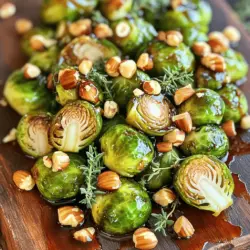 - 450 g Rosenkohl - 3 Esslöffel Balsamico-Essig - 2 Esslöffel Olivenöl Rosenkohl ist der Star dieses Rezepts. Wählen Sie frische, feste Köpfe. Balsamico-Essig bringt eine süß-saure Note. Olivenöl sorgt für eine schöne Bräunung. Diese Zutaten bilden die Basis für den Geschmack. - 1 Esslöffel Ahornsirup - Salz und Pfeffer - 1 Teelöffel Knoblauchpulver - 1 Esslöffel frische Thymianblätter Die Gewürze sind wichtig. Ahornsirup verstärkt die Süße. Salz und Pfeffer bringen die Aromen hervor. Knoblauchpulver gibt einen herzhaften Kick. Frischer Thymian fügt eine aromatische Note hinzu. Diese Mischung macht das Gericht besonders lecker. - 70 g Haselnüsse - Balsamico-Glasur für das Servieren Die Haselnüsse bringen Crunch und Nussgeschmack. Sie sind optional, aber sehr empfehlenswert. Wenn Sie das Gericht später anrichten, verwenden Sie die Balsamico-Glasur. Sie gibt dem Essen einen schönen Glanz und zusätzlichen Geschmack. Für das vollständige Rezept, schauen Sie sich die Anleitung für Balsamico-Glasierte Rosenkohl mit Knusprigen Haselnüssen an. Heize deinen Ofen auf 200°C vor. Dies sorgt für eine gleichmäßige Hitze. Ein gut vorgeheizter Ofen hilft, die Rosenkohl gut zu rösten. Nimm eine große Schüssel und gib die halbierten Rosenkohlhälften hinein. Füge 2 Esslöffel Olivenöl, 3 Esslöffel Balsamico-Essig und 1 Esslöffel Ahornsirup hinzu. Streue 1 Teelöffel Knoblauchpulver und 1 Esslöffel frische Thymianblätter dazu. Vergiss nicht, mit Salz und Pfeffer zu würzen. Mische alles gut. So wird der Rosenkohl gleichmäßig mariniert und erhält tollen Geschmack. Verteile die marinierten Rosenkohlhälften auf einem Backblech, das mit Backpapier ausgelegt ist. Streue die grob gehackten Haselnüsse gleichmäßig über den Rosenkohl. Schiebe das Blech in den Ofen und röste die Mischung für etwa 20-25 Minuten. Rühre nach der Hälfte der Garzeit um. Der Rosenkohl sollte zart und karamellisiert sein, während die Haselnüsse goldbraun und knusprig werden. Genieß den herrlichen Duft, während alles röstet! Die perfekte Röstzeit für Rosenkohl liegt bei 20 bis 25 Minuten. Bei 200°C wird der Rosenkohl zart und karamellisiert. Ich empfehle, nach 10 bis 15 Minuten umzurühren. So wird alles gleichmäßig geröstet. Achte darauf, dass die Haselnüsse nicht verbrennen. Sie sollten goldbraun und knusprig sein. Um den Geschmack zu intensivieren, mariniere den Rosenkohl länger. Ich empfehle, ihn mindestens 30 Minuten vor dem Rösten einzulegen. Du kannst auch mehr Balsamico-Essig oder Ahornsirup hinzufügen. Experimentiere mit Gewürzen wie Paprika oder Kreuzkümmel. Diese geben einen besonderen Kick. Für die Anrichtung kannst du den Rosenkohl auf einem großen Teller anrichten. Streue die gerösteten Haselnüsse darüber. Ein zusätzlicher Spritzer Balsamico-Glasur macht das Gericht noch schmackhafter. Serviere ihn als Beilage zu Fleisch oder als Hauptgericht mit Quinoa. Du kannst auch einen frischen Salat dazu reichen. {{image_4}} Wenn du keine Haselnüsse magst oder Allergien hast, gibt es tolle Alternativen. Du kannst Sonnenblumenkerne oder Kürbiskerne verwenden. Diese geben einen schönen Crunch. Sie sind auch nussfrei und sehr lecker. Einfach die gleichen Mengen wie bei den Haselnüssen nehmen. Um mehr Geschmack zu bringen, kannst du andere Kräuter und Gewürze verwenden. Rosmarin passt gut zu Rosenkohl. Auch Kreuzkümmel oder Paprika geben einen besonderen Kick. Experimentiere mit deinen Lieblingsgewürzen. So machst du das Gericht ganz persönlich. Rosenkohl kann in vielen Küchen ganz anders zubereitet werden. In Italien könntest du Parmesan hinzufügen und mit Zitronensaft abschmecken. In Asien wäre Sojasauce eine spannende Option. Mixe mit Ingwer oder Sesamöl für neue Aromen. So wird dein Gericht noch aufregender. Um übrig gebliebenen Rosenkohl richtig zu lagern, lassen Sie ihn zuerst abkühlen. Dann geben Sie ihn in einen luftdichten Behälter. Das hilft, Feuchtigkeit zu vermeiden. Stellen Sie den Behälter in den Kühlschrank. So bleibt der Geschmack frisch. Sie können ihn bis zu drei Tage aufbewahren. Achten Sie darauf, ihn vor dem Verzehr gut zu erhitzen. Haben Sie Reste von Ihrem Balsamico-Glasierten Rosenkohl? Machen Sie daraus einen leckeren Salat. Fügen Sie frische Blätter, Nüsse und Feta hinzu. Eine andere Idee ist, ihn in einer Quiche zu verwenden. Mischen Sie den Rosenkohl mit Eiern und Käse. Das gibt einen tollen Geschmack! Im Kühlschrank bleibt der Rosenkohl etwa drei bis vier Tage genießbar. Überprüfen Sie immer, ob der Rosenkohl noch frisch riecht. Wenn er matschig oder verfärbt ist, ist es besser, ihn wegzuwerfen. So vermeiden Sie, dass Ihr Essen schlecht wird. Die Zubereitung dauert insgesamt 30 Minuten. Die Vorbereitungszeit beträgt etwa 10 Minuten. Du musst den Rosenkohl putzen und schneiden. Die Garzeit im Ofen liegt bei 20 bis 25 Minuten. Während dieser Zeit karamellisiert der Balsamico-Essig. Das gibt einen tollen Geschmack! Ja, frischer Rosenkohl ist ideal für dieses Rezept. Achte darauf, dass die Köpfe fest und grün sind. Vermeide welk oder vergilbt aussehenden Rosenkohl. Um ihn vorzubereiten, schneide die Enden ab und halbiere die Köpfe. So garen sie gleichmäßig und sind zart. Du kannst die Balsamico-glasierten Rosenkohl mit vielen Beilagen servieren. Sie passen gut zu gegrilltem Hähnchen oder gebratenem Lachs. Auch Reis oder Quinoa sind tolle Ergänzungen. Für ein vegetarisches Gericht probiere sie mit Polenta oder Pasta. Die vollständige Rezeptanleitung findest du in "Balsamico-Glasierte Rosenkohl mit Knusprigen Haselnüssen". Dort stehen alle Schritte und Tipps für ein perfektes Gericht. Diese Anleitung zeigt dir, wie du köstlichen Rosenkohl zubereitest. Du hast die Hauptzutaten, Gewürze und Tipps kennengelernt. Richtiges Rösten bringt den besten Geschmack. Denke auch an Variationen und Lagerung der Reste. Rosenkohl ist vielseitig und kann einfach angepasst werden. Mit frischen Zutaten machst du ihn besonders lecker. Ich hoffe, du probierst das Rezept aus und genießt jede Bissen!