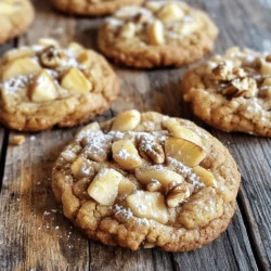 Hier sind die leckeren Zutaten, die Sie für die Apfelmostkekse benötigen: - 2 Tassen Allzweckmehl - 1 Teelöffel Natron - 1/2 Teelöffel Backpulver - 1/2 Teelöffel Salz - 1 Teelöffel gemahlener Zimt - 1/2 Teelöffel gemahlene Muskatnuss - 1/2 Tasse ungesalzene Butter, weich - 1 Tasse brauner Zucker, gepackt - 1/2 Tasse Kristallzucker - 1 großes Ei - 1 Teelöffel Vanilleextrakt - 1/2 Tasse Apfelmost - 1 Tasse gewürfelte getrocknete Äpfel (oder frische Äpfel, fein gehackt) - 1/2 Tasse gehackte Walnüsse (optional) - 1/2 Teelöffel Puderzucker (zum Bestäuben) Diese Zutaten sorgen für einen tollen Geschmack und eine gute Textur. Ich empfehle, frische Äpfel zu verwenden, wenn möglich. So schmecken die Kekse noch besser. Die Gewürze, wie Zimt und Muskatnuss, bringen die Aromen zum Leben. Achten Sie darauf, die Butter weich zu machen. So lässt sie sich leicht mit dem Zucker vermengen. Verwenden Sie hochwertige Zutaten. Das verbessert den Geschmack. Wenn Sie Nüsse mögen, fügen Sie die Walnüsse hinzu. Sie geben den Keksen einen knackigen Biss. Wenn nicht, lassen Sie sie einfach weg. Jetzt, wo Sie alles haben, sind Sie bereit, diese köstlichen Kekse zu backen! Zuerst heizt du den Backofen auf 175°C vor. Das ist wichtig für gleichmäßiges Backen. Als nächsten Schritt legst du ein Backblech mit Backpapier aus. Dadurch kleben die Kekse nicht fest. Jetzt geht es an die Trockenen Zutaten. Mische in einer Schüssel das Mehl, Natron, Backpulver, Salz, Zimt und Muskatnuss gut zusammen. In einer anderen Schüssel rührst du die weiche Butter mit braunem und Kristallzucker cremig. Das dauert ein paar Minuten. Füge dann das Ei und den Vanilleextrakt hinzu und rühre alles gut zusammen. Nun kommt der spannende Teil. Du fügst die trockenen Zutaten abwechselnd mit dem Apfelmost zur Butter-Zucker-Mischung hinzu. Rühre alles vorsichtig, damit der Teig gleichmäßig wird. Zum Schluss hebst du die gewürfelten Äpfel und die Walnüsse unter. Das gibt den Keksen eine tolle Textur und Geschmack. Jetzt formst du Kugeln aus dem Teig und setzt sie auf das Backblech. Lass genug Platz zwischen den Kugeln, damit sie beim Backen wachsen können. Backe die Kekse für 10 bis 12 Minuten. Die Ränder sollten leicht goldbraun sein. Die Mitte kann noch etwas weich wirken, aber das ist normal. Lass die Kekse fünf Minuten auf dem Blech abkühlen, bevor du sie auf ein Gitter legst. So bleiben sie schön saftig. Um die perfekten Apfelmostkekse zu backen, ist Timing alles. Achte darauf, die Kekse nicht zu überbacken. Wenn die Ränder goldbraun sind, sind sie fertig. Die Mitte kann etwas weich aussehen. Sie härten beim Abkühlen nach. Eine Kühlzeit hilft, den Geschmack zu verbessern. Lass den Teig etwa 30 Minuten im Kühlschrank ruhen. Das sorgt für eine bessere Textur und intensiveren Geschmack. Wenn du eine glutenfreie Option suchst, verwende glutenfreies Mehl. Achte darauf, dass du auch das Backpulver anpasst. Das hilft, die Konsistenz der Kekse zu wahren. Für eine vegane Version kannst du die Butter mit pflanzlicher Margarine ersetzen. Nutze einen Leinsamen-Ei-Ersatz anstelle des Eis. So bleibt der Keks lecker und saftig. Diese Kekse passen hervorragend zu vielen Anlässen. Sie sind ein Hit auf Weihnachtsfeiern oder beim Erntedankfest. Serviere die Kekse mit einem warmen Apfelwein oder einer Tasse Tee. Sie ergänzen den Geschmack von Gewürzen und Äpfeln perfekt. Auch eine Kugel Vanilleeis dazu ist ein Genuss! {{image_2}} Um die Frische der Apfelmostkekse zu bewahren, lagere sie in einem luftdichten Behälter. Dies schützt die Kekse vor Feuchtigkeit und sorgt dafür, dass sie weich bleiben. Du kannst auch ein Stück Brot in den Behälter legen. Das hilft, die Kekse länger frisch zu halten. Stelle den Behälter an einen kühlen, trockenen Ort. So bleiben die Kekse bis zu einer Woche genießbar. Wenn du einige Kekse für später aufbewahren möchtest, friere sie einfach ein. Lass die Kekse zuerst vollständig abkühlen. Lege sie dann in eine einzelne Schicht auf ein Backblech und friere sie für etwa eine Stunde ein. So kleben sie nicht zusammen. Danach kannst du die Kekse in einen gefrierfesten Behälter oder einen Gefrierbeutel umfüllen. So sind sie bis zu drei Monate haltbar. Um die Kekse aufzutauen, lass sie einfach bei Raumtemperatur liegen. Alternativ kannst du sie auch kurz in die Mikrowelle legen. Um die Kekse interessanter zu machen, kannst du zusätzliche Zutaten hinzufügen. Hier sind ein paar Ideen: - Getrocknete Cranberries: Sie bringen eine fruchtige Note. - Schokoladenstückchen: Ein süßer Zusatz, der klasse schmeckt. - Zimtstückchen: Für einen intensiveren Zimtgeschmack. - Honig oder Ahornsirup: Für einen zusätzlichen süßen Kick. Experimentiere mit den Mengen, um deinen perfekten Keks zu finden. Ja, du kannst frischen Apfelmost verwenden. Der Hauptunterschied ist, dass frischer Apfelmost mehr Geschmack hat. Pasteurisierter Apfelmost hat oft weniger Frische. Frischer Apfelmost kann auch etwas süßer sein. Achte darauf, dass der Apfelmost klar und rein ist. Ja, du kannst die Kekse glutenfrei machen. Verwende glutenfreies Mehl anstelle von Allzweckmehl. Achte darauf, dass andere Zutaten auch glutenfrei sind. Dazu gehören Zucker und Backpulver. So bleiben die Kekse lecker und glutenfrei. Die Kekse sind in einem luftdichten Behälter bis zu einer Woche haltbar. Lagere sie an einem kühlen, trockenen Ort. Wenn du sie länger aufbewahren möchtest, friere sie ein. So bleiben sie frisch für bis zu drei Monate. Achte darauf, sie gut zu verpacken, damit sie nicht austrocknen. Um Apfelmostkekse zu backen, folge dieser einfachen Schritt-für-Schritt-Anleitung. 1. Backofen vorheizen: Heize deinen Ofen auf 175°C vor. Lege ein Backblech mit Backpapier aus. 2. Trockene Zutaten vermengen: Nimm eine Schüssel. Vermenge 2 Tassen Mehl, 1 Teelöffel Natron, 1/2 Teelöffel Backpulver, 1/2 Teelöffel Salz, 1 Teelöffel Zimt und 1/2 Teelöffel Muskatnuss. 3. Butter und Zucker cremig rühren: Nimm eine große Schüssel. Rühre 1/2 Tasse weiche Butter, 1 Tasse braunen Zucker und 1/2 Tasse Kristallzucker zusammen, bis die Mischung leicht und fluffig ist. 4. Ei und Vanille zufügen: Schlage ein großes Ei und 1 Teelöffel Vanilleextrakt in die Zuckermischung. Rühre gut um. 5. Fertigstellung des Teigs: Füge die trockenen Zutaten und 1/2 Tasse Apfelmost abwechselnd zur Butter-Zucker-Mischung hinzu. Rühre, bis alles gut vermischt ist. 6. Äpfel und Walnüsse unterheben: Klopfe 1 Tasse gewürfelte getrocknete Äpfel und 1/2 Tasse gehackte Walnüsse in den Teig. 7. Kekse formen: Verwende einen Esslöffel oder einen Keksportionierer. Setze kleine Teigkugeln auf das Backblech. Lasse etwas Platz zwischen den Keksen. 8. Backen: Backe die Kekse 10-12 Minuten. Die Ränder sollten leicht goldbraun sein. 9. Abkühlen lassen: Lass die Kekse 5 Minuten auf dem Backblech abkühlen. Dann lege sie auf ein Kuchengitter, um sie ganz abkühlen zu lassen. 10. Puderzucker hinzufügen: Bestäube die Kekse mit 1/2 Teelöffel Puderzucker für eine süße Note. Für weitere köstliche Rezepte schau dir meine anderen Backrezepte an! In diesem Artikel haben wir die Grundzutaten für Apfelmostkekse und die Schritte zur Zubereitung betrachtet. Wir haben Tipps für perfekte Kekse sowie Aufbewahrungs- und Lagerungshinweise geteilt. Die Keksrezepte sind einfach, lecker und anpassbar. Denke daran, mit verschiedenen Zutaten zu experimentieren. Bereit für dein nächstes Backabenteuer? Mit jedem Biss werden diese Kekse Freude bringen!