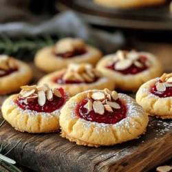 Für die Himbeer-Mandel-Daumenplätzchen benötigst du folgende Zutaten: - 240 g ungesalzene Butter, weich - 120 g Puderzucker - 1 Teelöffel Mandelaroma - 240 g Weizenmehl - 1/2 Teelöffel Salz - 120 g Himbeermarmelade (oder -konfitüre) - 30 g Mandelblättchen (zum Bestreuen) - Extra Puderzucker zum Bestäuben Das Mandelaroma gibt den Plätzchen einen tollen Geschmack. Es ist eine klare Flüssigkeit, die aus Mandeln gewonnen wird. Du kannst es in den meisten Supermärkten finden. Die Himbeermarmelade fügt eine fruchtige Note hinzu. Sie ist süß und leicht sauer. Du kannst auch andere Marmeladen verwenden, wenn du magst. Wenn du eine andere Geschmacksrichtung ausprobieren möchtest, verwende Erdbeermarmelade statt Himbeermarmelade. Für einen nussigen Geschmack kannst du auch gehackte Mandeln in den Teig geben. Wenn du glutenfrei backen möchtest, ersetze das Weizenmehl durch eine glutenfreie Mischung. So bleiben die Plätzchen lecker und alle können sie genießen! Heizen Sie den Ofen auf 175°C vor. Dies sorgt für gleichmäßiges Backen. Legen Sie ein Backblech mit Backpapier aus. Das Backpapier verhindert, dass die Plätzchen ankleben. Es macht auch die Reinigung einfacher. In einer großen Rührschüssel geben Sie die weiche Butter und den Puderzucker. Schlagen Sie diese Mischung mit einem Handmixer cremig. Achten Sie darauf, dass die Mischung leicht und luftig wird. Fügen Sie dann das Mandelaroma hinzu und rühren Sie gut. Jetzt geben Sie das Mehl und das Salz Stück für Stück dazu. Mischen Sie alles, bis der Teig weich, aber nicht klebrig ist. Formen Sie kleine Kugeln aus dem Teig. Diese sollten etwa 2,5 cm groß sein. Setzen Sie die Kugeln auf das Backblech und lassen Sie genug Platz zwischen ihnen. Drücken Sie mit Ihrem Daumen in die Mitte jeder Kugel. So entsteht eine Vertiefung für die Marmelade. Füllen Sie jede Vertiefung mit Himbeermarmelade. Streuen Sie einige Mandelblättchen obenauf. Backen Sie die Plätzchen 12-15 Minuten lang. Sie sind fertig, wenn die Ränder leicht goldbraun sind. Lassen Sie sie kurz auf dem Backblech abkühlen, bevor Sie sie auf ein Kuchengitter übertragen. Stauben Sie die abgekühlten Plätzchen mit extra Puderzucker. Jetzt sind sie bereit zum Servieren! Der Teig ist das Herzstück dieser Plätzchen. Achten Sie darauf, die Butter gut weich zu machen. So wird der Teig schön cremig. Mischen Sie den Puderzucker gut mit der Butter. Das gibt den Plätzchen einen tollen Geschmack. Fügen Sie das Mandelaroma hinzu. Es sorgt für ein wunderbares Aroma. Mischen Sie das Mehl und Salz langsam dazu. Vermeiden Sie es, zu lange zu rühren. Ein weicher, aber nicht klebriger Teig ist ideal. Heizen Sie den Ofen auf 175 Grad Celsius vor. Das ist die perfekte Temperatur. Backen Sie die Plätzchen zwischen 12 und 15 Minuten. Achten Sie darauf, dass die Ränder leicht goldbraun werden. Wenn Sie die Plätzchen zu lange backen, werden sie trocken. Lassen Sie die Plätzchen nach dem Backen kurz auf dem Blech abkühlen. Danach auf ein Kuchengitter legen. So bleiben sie schön weich. Die Präsentation macht viel aus. Servieren Sie die Plätzchen auf einer schönen Platte. Dekorieren Sie die Platte mit frischen Himbeeren. Streuen Sie einige Mandelblättchen darüber. Das sieht lecker aus und zieht Gäste an. Bestäuben Sie die Plätzchen mit Puderzucker. So erhalten sie einen schönen Glanz. Diese kleinen Tricks machen Ihre Himbeer-Mandel-Daumenplätzchen zu einem echten Hingucker! {{image_4}} Wenn Sie die Himbeermarmelade nicht mögen, probieren Sie andere Füllungen. Aprikosenmarmelade oder Erdbeermarmelade sind ebenfalls lecker. Sie bringen fruchtige Süße und Vielfalt in die Plätzchen. Auch Pflaumenmarmelade kann gut passen. Das Experimentieren mit verschiedenen Geschmäckern macht Spaß und bringt neue Ideen in die Küche. Für eine glutenfreie Version verwenden Sie glutenfreies Mehl. Es gibt viele gute Mischungen im Handel. Diese arbeiten oft gut im Rezept. Für vegane Plätzchen ersetzen Sie die Butter durch Pflanzenmargarine. Nutzen Sie auch eine vegane Marmelade. So bleiben die Plätzchen lecker und freundlich für alle Essgewohnheiten. Schokolade macht alles besser! Geben Sie kleine Schokoladenstückchen in den Teig. Sie schmelzen beim Backen und verleihen einen extra Kick. Nüsse passen auch gut. Fügen Sie gehackte Mandeln oder Walnüsse hinzu. Diese Kombinationen bringen neue Texturen und Geschmäcker in die Plätzchen. Experimentieren Sie und finden Sie Ihren Favoriten! Um die Himbeer-Mandel-Daumenplätzchen frisch zu halten, bewahre sie in einer luftdichten Dose auf. Stelle sicher, dass die Plätzchen vollständig abgekühlt sind, bevor du sie lagerst. So vermeidest du, dass sie matschig werden. Du kannst die Dose an einem kühlen, trockenen Ort aufbewahren. Diese Plätzchen können bis zu einer Woche frisch bleiben. Wenn du sie länger aufbewahren möchtest, friere sie ein. Lege die Plätzchen in eine flache Schicht in einen gefrierfesten Beutel. So bleiben sie gut erhalten. Zum Auftauen lasse sie einfach bei Raumtemperatur stehen. Für noch mehr Frische kannst du ein Stück Brot in die Dose legen. Das Brot hilft, die Feuchtigkeit zu regulieren. Achte darauf, das Brot nach ein paar Tagen auszutauschen. Zusätzlich kannst du die Plätzchen mit Puderzucker bestäuben, wenn du sie servierst. So sehen sie immer einladend aus. Die Plätzchen müssen 12 bis 15 Minuten backen. Achten Sie darauf, dass die Ränder leicht goldbraun werden. Wenn Sie die Plätzchen zu lange backen, können sie trocken werden. Überprüfen Sie sie nach 12 Minuten. Ja, Sie können die Himbeermarmelade ersetzen. Verwenden Sie stattdessen Erdbeermarmelade oder Aprikosenkonfitüre. Diese Optionen bringen einen neuen Geschmack. Experimentieren Sie mit verschiedenen Fruchtfüllungen. So bleibt das Rezept spannend und lecker. Wenn der Teig zu klebrig ist, fügen Sie etwas mehr Mehl hinzu. Machen Sie dies schrittweise, um die Konsistenz zu ändern. Kühlen Sie den Teig auch für 30 Minuten im Kühlschrank. Dies hilft, den Teig fester zu machen und das Formen zu erleichtern. In diesem Artikel haben wir die besten Zutaten für Plätzchen besprochen. Ich habe Ihnen Schritt-für-Schritt-Anleitungen für die Zubereitung gegeben. Tipps und Tricks helfen Ihnen, den perfekten Teig zu machen. Variationen machen Ihr Gebäck einzigartig. Auch die richtige Lagerung ist wichtig, damit Ihr Gebäck frisch bleibt. Überlegen Sie, welche Füllungen und Zutaten Ihnen am besten gefallen. Experimentieren Sie und genießen Sie die Zeit in der Küche. Ihre Plätzchen werden sicher ein Hit!