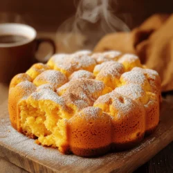 - 1 ½ Tassen Allzweckmehl - 1 Teelöffel Backpulver - ½ Teelöffel Natron - ½ Teelöffel Salz Die Hauptzutaten bilden die Basis für den perfekten Kürbis-Kaffeekuchen. Das Allzweckmehl gibt dem Kuchen Struktur. Backpulver und Natron helfen, ihn schön luftig zu machen. Salz sorgt für den richtigen Geschmack. - 2 Teelöffel gemahlener Zimt - 1 Teelöffel gemahlener Muskatnuss - ½ Teelöffel gemahlener Ingwer Gewürze sind der Schlüssel zu einem aromatischen Kuchen. Zimt gibt Wärme und Tiefe. Muskatnuss bringt ein nussiges Aroma. Ingwer fügt eine leichte Schärfe hinzu. Diese Kombination macht jeden Bissen besonders. - ½ Tasse ungesalzene Butter, weich - 1 Tasse brauner Zucker, gepackt - 2 große Eier Die Butter verleiht dem Kuchen Feuchtigkeit. Brauner Zucker sorgt für Karamellnoten. Eier binden alles zusammen. Diese Zutaten sind essenziell für die Textur und den Geschmack. - Heize den Ofen auf 175°C (350°F) vor. - Bereite eine 9-Zoll-Kuchenform vor, indem du sie einfettest oder mit Backpapier auslegst. - In einer Schüssel vermenge das Allzweckmehl, Backpulver, Natron, Salz, Zimt, Muskatnuss und Ingwer. - In einer großen Schüssel schlage die weiche Butter und den braunen Zucker, bis die Mischung leicht und schaumig ist. Das dauert etwa 3 bis 4 Minuten. - Füge dann die Eier nacheinander hinzu. Achte darauf, dass jedes Ei gut vermischt ist, bevor du das nächste hinzufügst. - Rühre Kürbispüree, saure Sahne und Vanilleextrakt gut unter die Mischung. - Füge nun die trockenen Zutaten langsam hinzu. Mische, bis alles gerade so verbunden ist. Übermische den Teig nicht. Wenn du Nüsse verwendest, falte sie vorsichtig unter. - Gieße den Teig in die vorbereitete Kuchenform. Glätte die Oberseite mit einem Spatel. - In einer kleinen Schüssel mische den Zucker mit einer Prise Zimt. Streue die Mischung gleichmäßig über den Teig. - Backe den Kuchen im vorgeheizten Ofen für 35 bis 40 Minuten. Prüfe mit einem Zahnstocher, ob der Kuchen fertig ist. Der Zahnstocher sollte sauber herauskommen. - Lass den Kuchen 10 Minuten in der Form abkühlen. Danach kannst du ihn auf ein Gitter legen, um komplett abzukühlen. - Richtiges Messen der Zutaten: Messen Sie die Zutaten genau mit Messbechern. Zu viel oder zu wenig kann das Ergebnis ändern. Verwenden Sie einen Löffel, um das Mehl locker in den Becher zu geben. Glätten Sie die Oberseite mit einem Messer. - Übermischen vermeiden: Mischen Sie den Teig nur bis alles vermischt ist. Zu viel Mischen macht den Kuchen dicht und trocken. Es ist okay, wenn kleine Klumpen bleiben. - Präsentation des Kaffees oder Tees: Servieren Sie die Kaffeetorte mit einer Tasse frisch gebrühtem Kaffee oder Tee. Ein schöner, rustikaler Holzbrett macht den Tisch einladend. - Passende Beilagen und Garnierungen: Bestäuben Sie den Kuchen mit Puderzucker oder Zimt für einen hübschen Effekt. Ein paar frische Kürbiskerne oder Nüsse obendrauf geben einen tollen Crunch. - Unter- oder Überbacken: Prüfen Sie den Kuchen nach 35 Minuten. Stecken Sie einen Zahnstocher in die Mitte. Wenn er sauber herauskommt, ist der Kuchen fertig. - Falsches Verhältnis von Zutaten: Halten Sie sich an die Mengenangaben im Rezept. Zu viel Zucker oder zu wenig Mehl kann das Gleichgewicht stören. Achten Sie darauf, dass alle Zutaten frisch sind. {{image_2}} Du kannst Walnüsse oder Pekannüsse in den Teig geben. Diese Nüsse fügen eine knusprige Textur hinzu. Wenn du Nüsse nicht magst, kannst du sie einfach weglassen. Du kannst auch Sonnenblumenkerne oder Haferflocken verwenden. Diese Alternativen schmecken gut und sind nussfrei. Um den Geschmack zu ändern, probiere Kürbiskernöl anstelle von Butter. Das Öl gibt dem Kuchen einen leicht nussigen Geschmack. Du kannst auch die Gewürze anpassen. Füge mehr Zimt oder eine Prise Muskatnuss hinzu. So bekommst du einen stärkeren Geschmack, der gut zu Kürbis passt. Wenn du glutenfrei backen möchtest, benutze glutenfreies Mehl. Es funktioniert ähnlich wie Allzweckmehl. Für eine vegane Option ersetze die Eier durch Apfelmus oder Leinsamen. So bleibt der Kuchen saftig und lecker. Diese Optionen machen das Rezept für jeden zugänglich. Um die Frische deines Kürbis-Kaffeekuchens zu bewahren, lege ihn in einen luftdichten Behälter. So bleibt er saftig und lecker. Du kannst ihn auch in Frischhaltefolie einwickeln. Im Kühlschrank hält sich der Kuchen etwa 4 bis 5 Tage. Achte darauf, ihn nur abzukühlen, bevor du ihn lagerst. Das hilft, die Feuchtigkeit zu bewahren und das Aroma zu schützen. Wenn du Reste hast, friere sie ein. Schneide den Kuchen in einzelne Stücke und lege sie in gefriergeeignete Behälter. Du kannst auch Frischhaltefolie verwenden, um sie einzuwickeln. Achte darauf, die Stücke gut abzutrennen, damit sie nicht zusammenkleben. Der Kuchen hält sich im Gefrierfach etwa 2 bis 3 Monate. So hast du jederzeit einen leckeren Snack greifbar. Um deinen Kürbis-Kaffeekuchen wieder aufzuwärmen, nutze den Ofen oder die Mikrowelle. Für den Ofen heize ihn auf 175°C vor und lege die Stücke auf ein Backblech. Backe sie für etwa 10 Minuten. Das macht den Kuchen warm und knusprig. Wenn du die Mikrowelle benutzt, erhitze ein Stück für 20 bis 30 Sekunden. So bleibt der Kuchen weich und saftig. Teste die Temperatur, bevor du ihn genießt. Um die beste Kürbis-Kaffeetorte zu machen, folgen Sie diesen Tipps: - Zutaten richtig messen. Zu viel oder zu wenig kann das Ergebnis verändern. - Butter und Zucker gut cremig schlagen. Dadurch wird die Torte leicht und fluffig. - Teig nicht übermischen. Mischen Sie nur bis die Zutaten gerade verbunden sind. - Backzeit genau einhalten. Prüfen Sie mit einem Zahnstocher, ob die Torte fertig ist. Ja, Sie können frischen Kürbis verwenden. Hier ist, wie Sie es machen: - Kürbis schälen und entkernen. Schneiden Sie ihn in kleine Stücke. - Dämpfen oder Kochen. Kochen Sie ihn bis er weich ist. - Pürieren. Verwenden Sie einen Mixer, um eine glatte Konsistenz zu erreichen. - Menge anpassen. Verwenden Sie die gleiche Menge wie in der Dose, etwa 1 Tasse. Die Kaffeetorte hält sich gut, wenn Sie diese Tipps befolgen: - Im Kühlschrank aufbewahren. Sie bleibt 5 bis 7 Tage frisch. - In einem luftdichten Behälter lagern. So bleibt die Feuchtigkeit erhalten. - Einfrieren für längere Haltbarkeit. Die Torte hält bis zu 3 Monate im Gefrierfach. Zusammenfassend haben wir die wichtigen Zutaten für die Kürbis-Kaffeetorte betrachtet. Die Mischung aus Gewürzen und Aromen macht sie besonders. Die Schritt-für-Schritt-Anleitung hilft Ihnen, diese Torte einfach zu backen. Viele Tipps und Variationen bieten Möglichkeiten für jeden Geschmack. Denken Sie an die Lagerung und einige häufige Fehler, um das beste Ergebnis zu erzielen. So wird Ihre Kaffeetorte immer ein Hit. Backen Sie mit Freude und genießen Sie das Ergebnis!